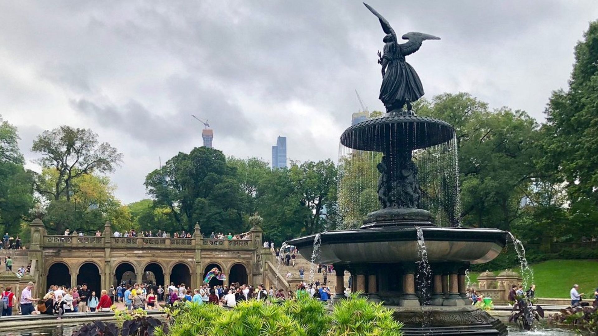Bethesda Terrace and Fountain in Central Park