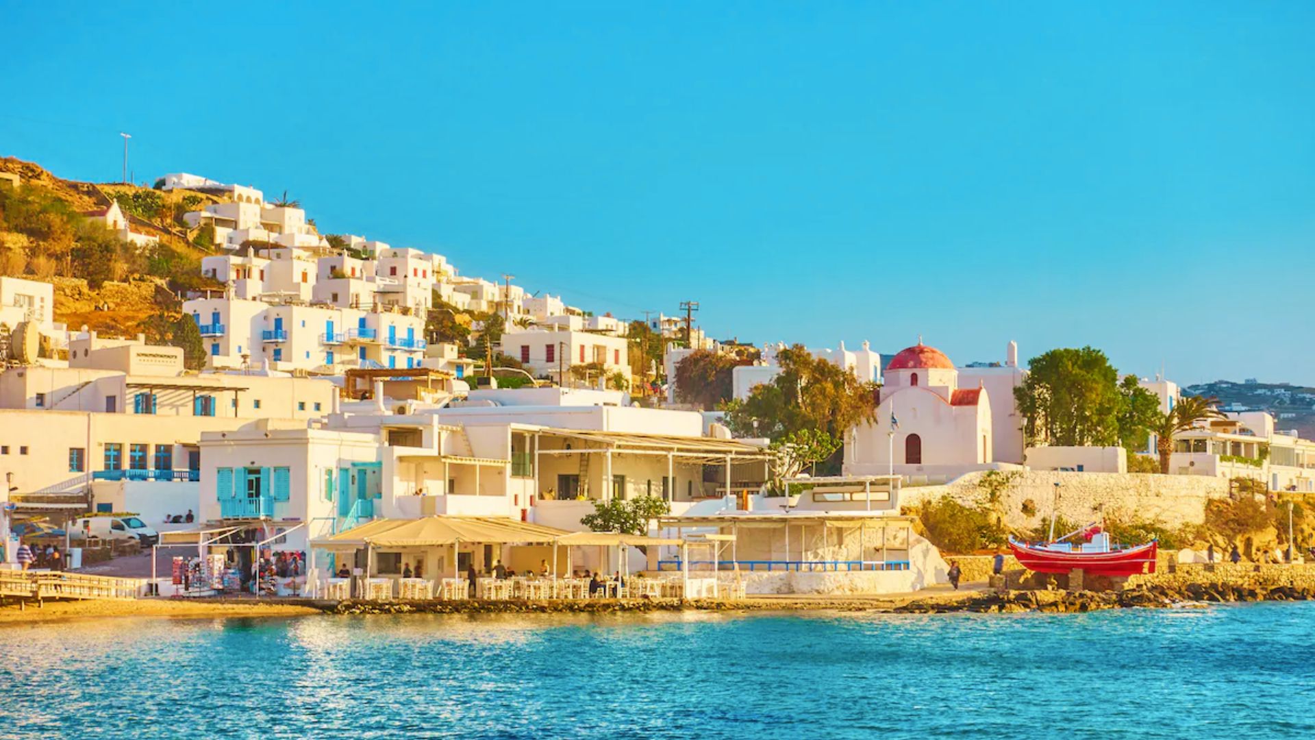 “Mykonos, Greece ” is one of the Best Girls Trip Locations