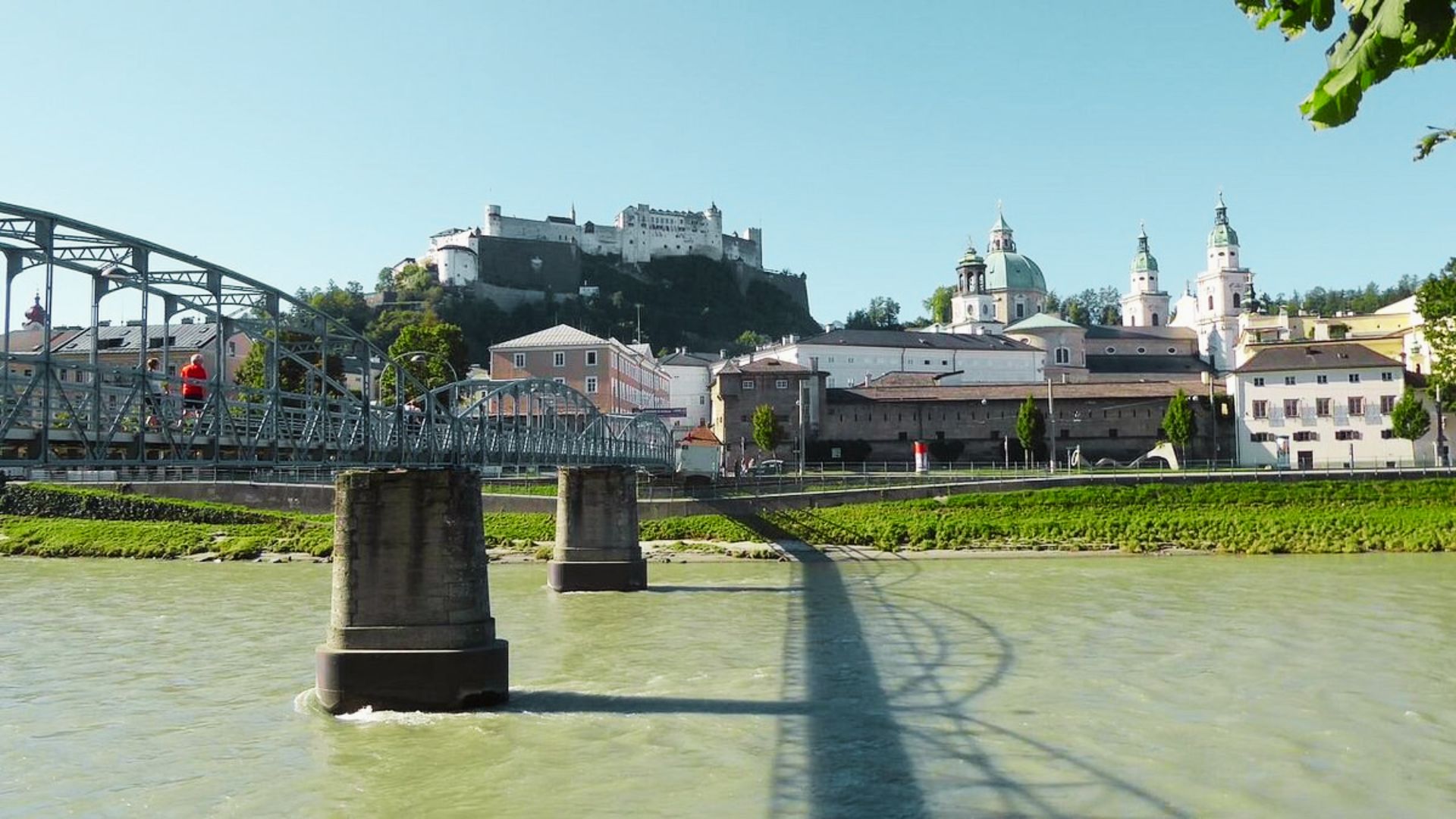 “The Mozartsteg” is one of the most famous “Sound of Music" filming locations in Salzburg.