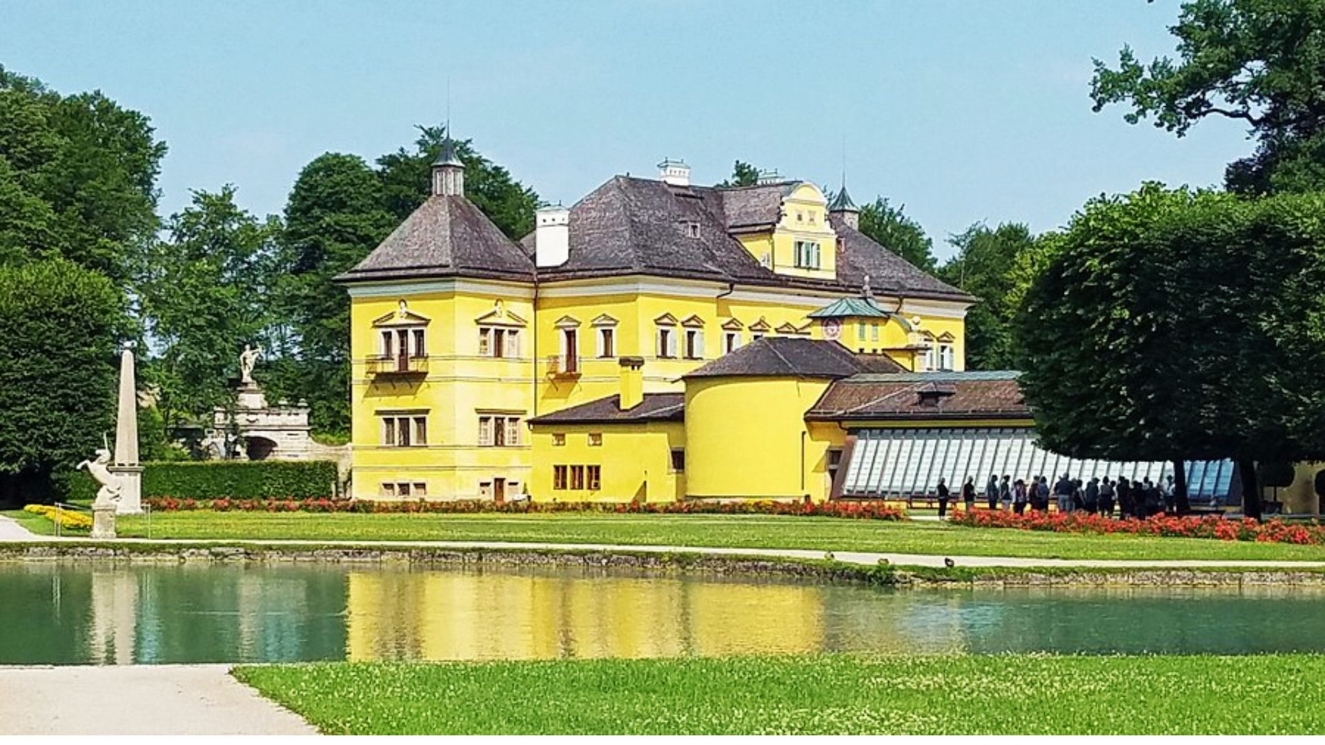 “Schloss Hellbrunn” is one of the most famous “Sound of Music" filming locations in Salzburg.