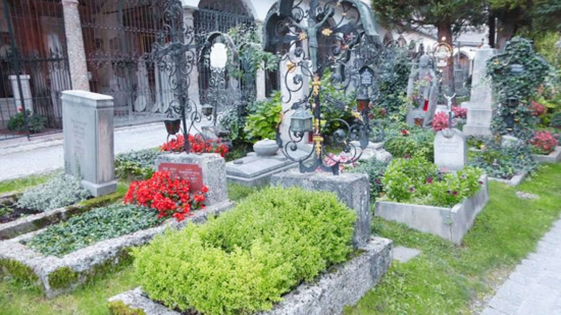 “ St. Peter's Cemetery” is one of the most famous “Sound of Music" filming locations in Salzburg.