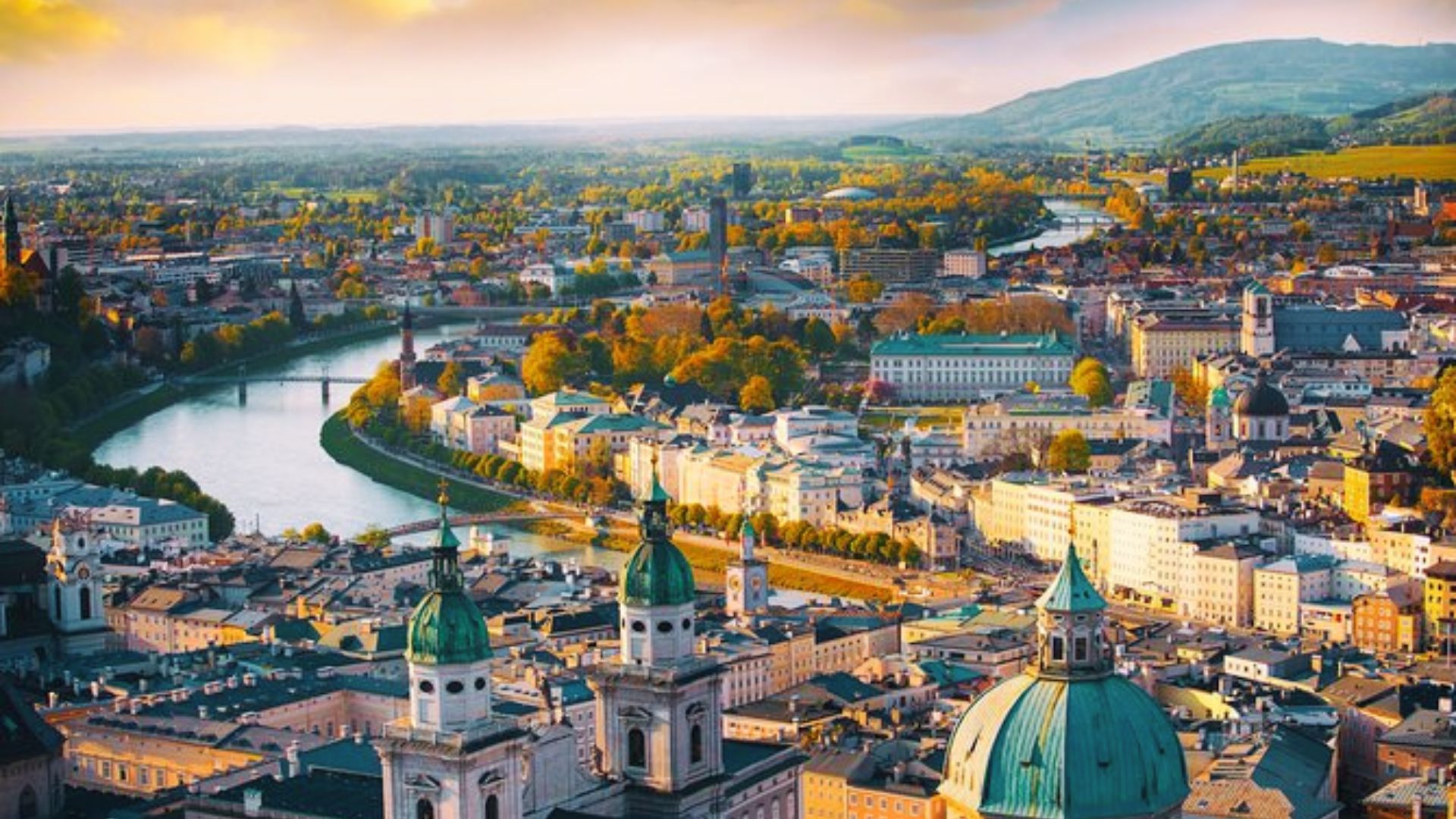 “ Salzburg's Old Town” is one of the most famous “Sound of Music" filming locations in Salzburg.