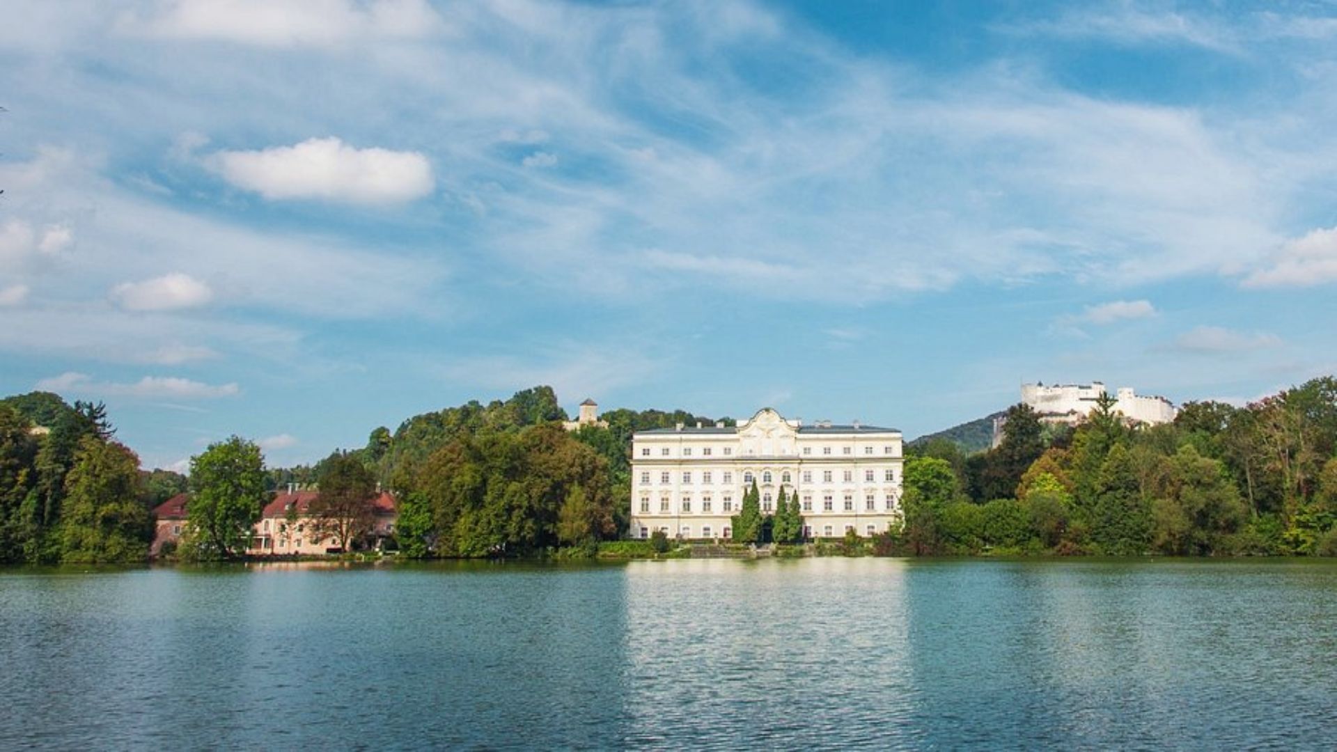 “Schloss Leopoldskron” is one of the most famous “Sound of Music" filming locations in Salzburg.