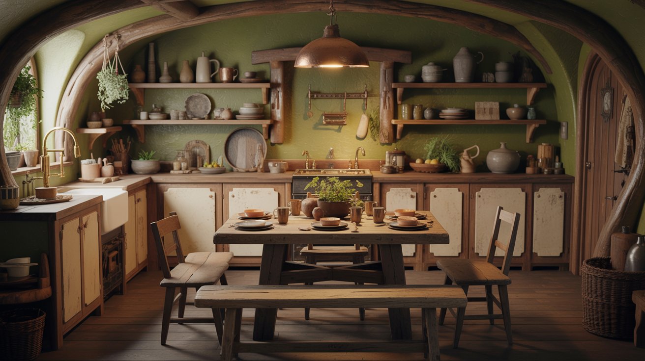 Hobbit Hole Interior: Cozy, Lived-In Home Design Guide - GrahmsGuide