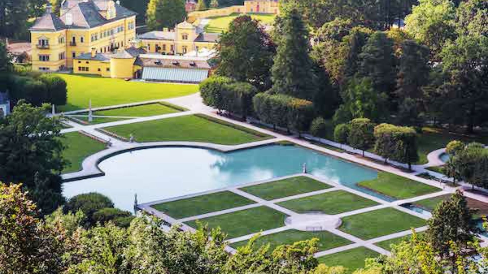 “ Hellbrunner Allee” is one of the most famous “Sound of Music" filming locations in Salzburg.