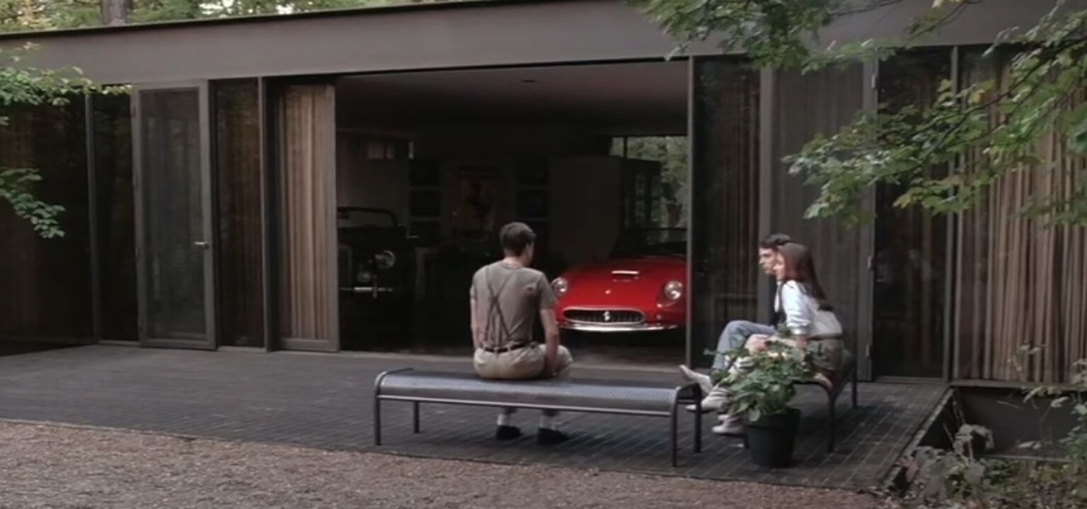 Ferrari The garage scene is one of the most powerful in the film.