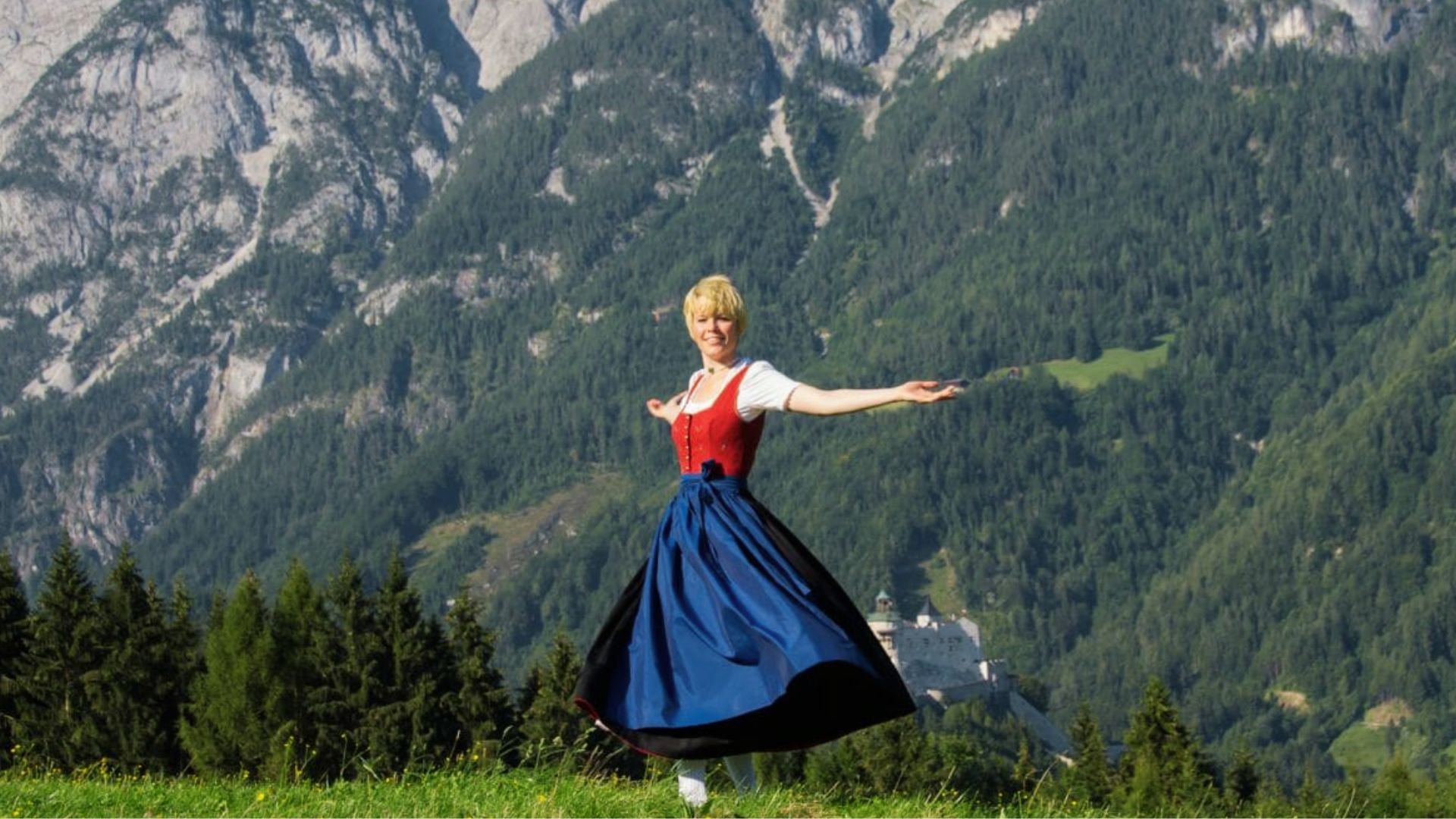“Werfen ” is one of the most famous “Sound of Music" filming locations in Salzburg.