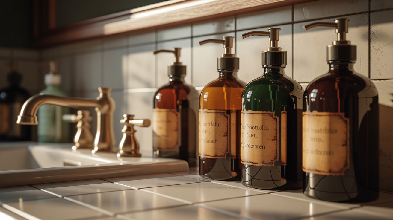 3. Potion Bottle Soap Dispensers