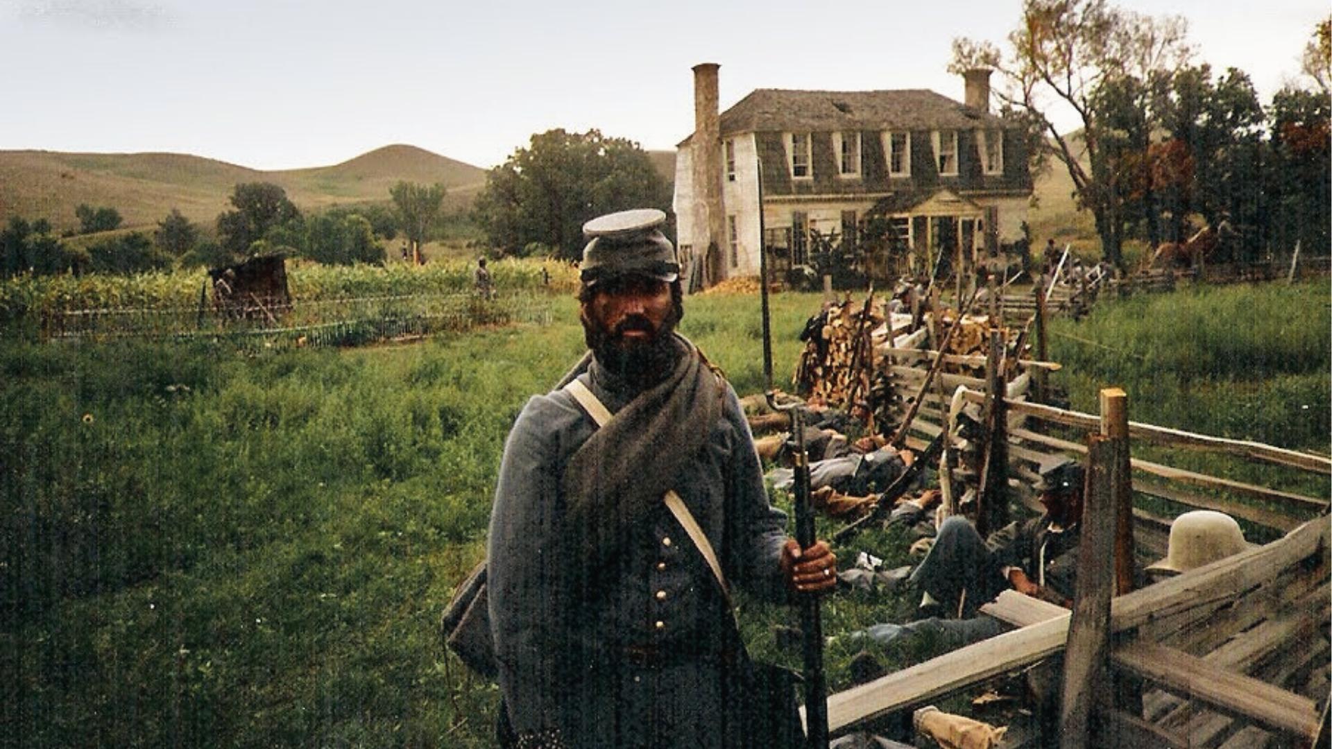 Civil War Battle Scenes Near Pierre