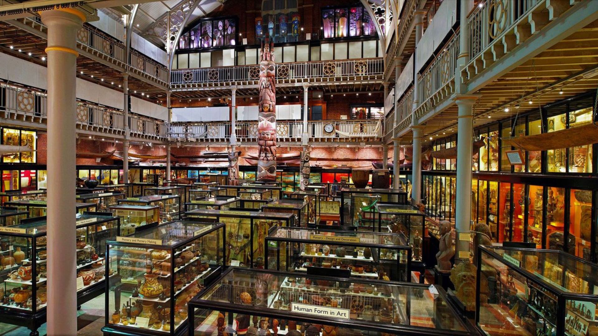 A PHOTO OF A MUSEUM WITH COLLECTIBLES
