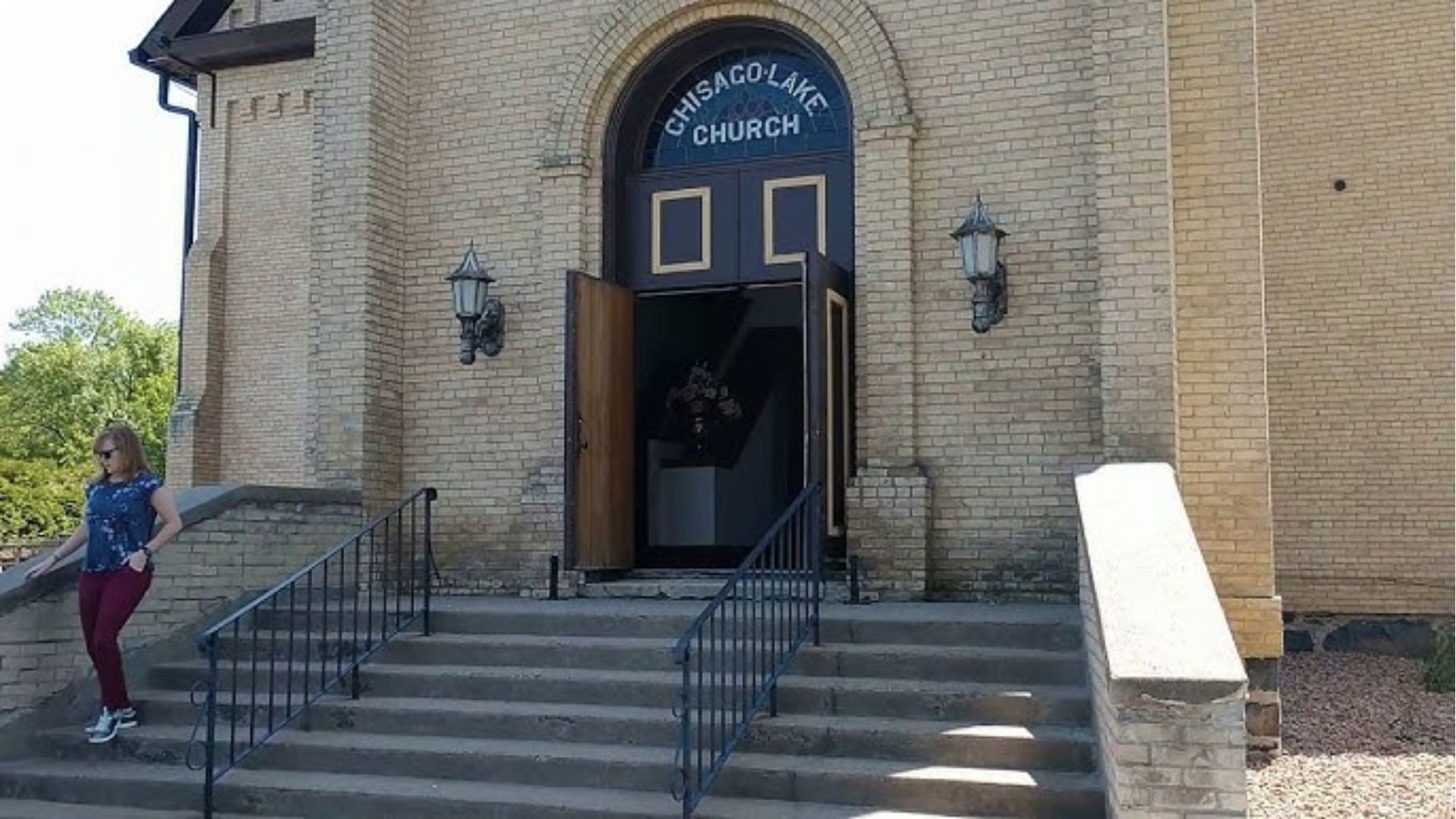Chisago Lake Evangelical Lutheran Church in Center City, Minnesota, a Grumpy Old Men filming location.