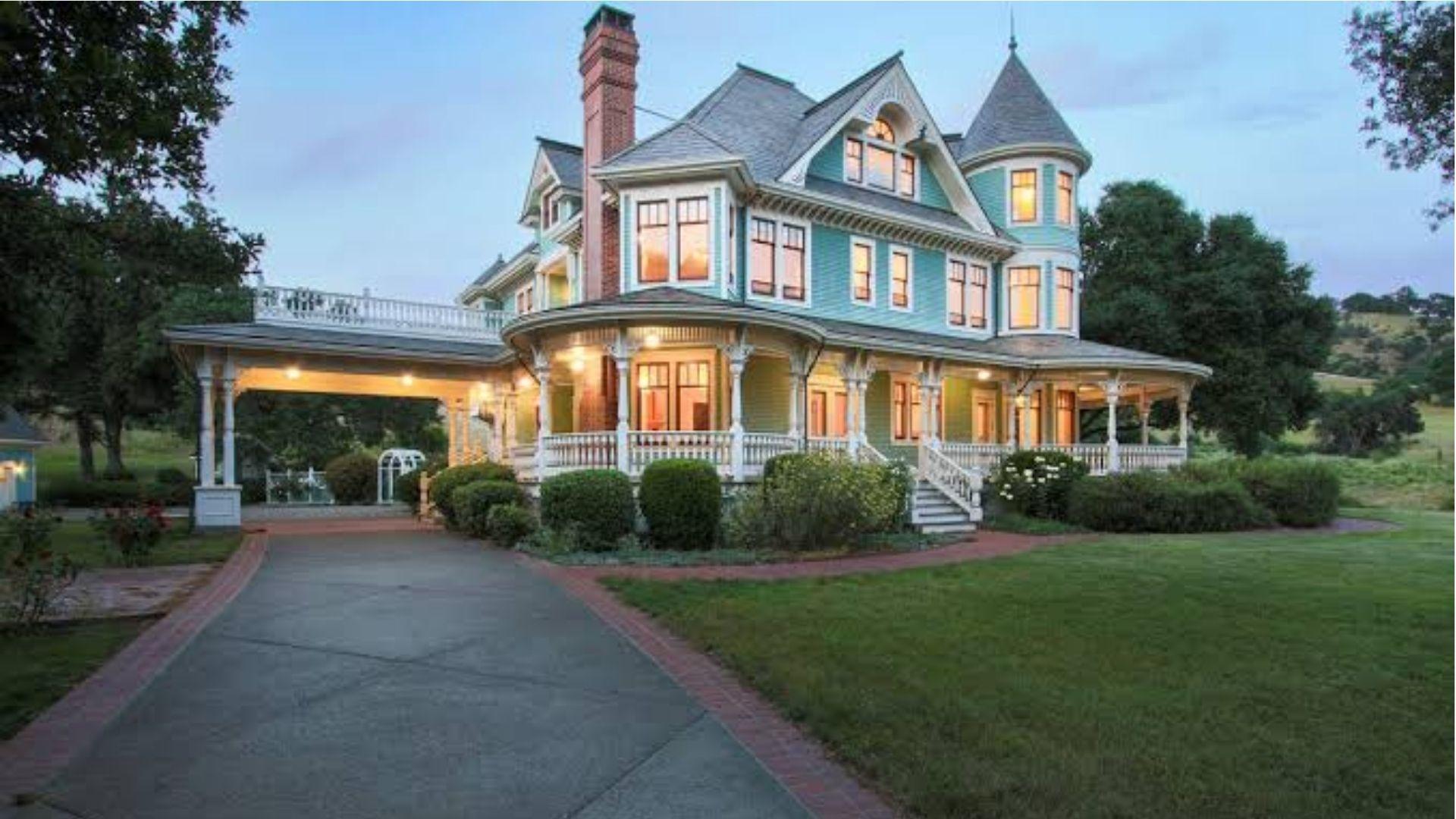 Crellin House Victorian mansion filming location from Sharp Objects in California