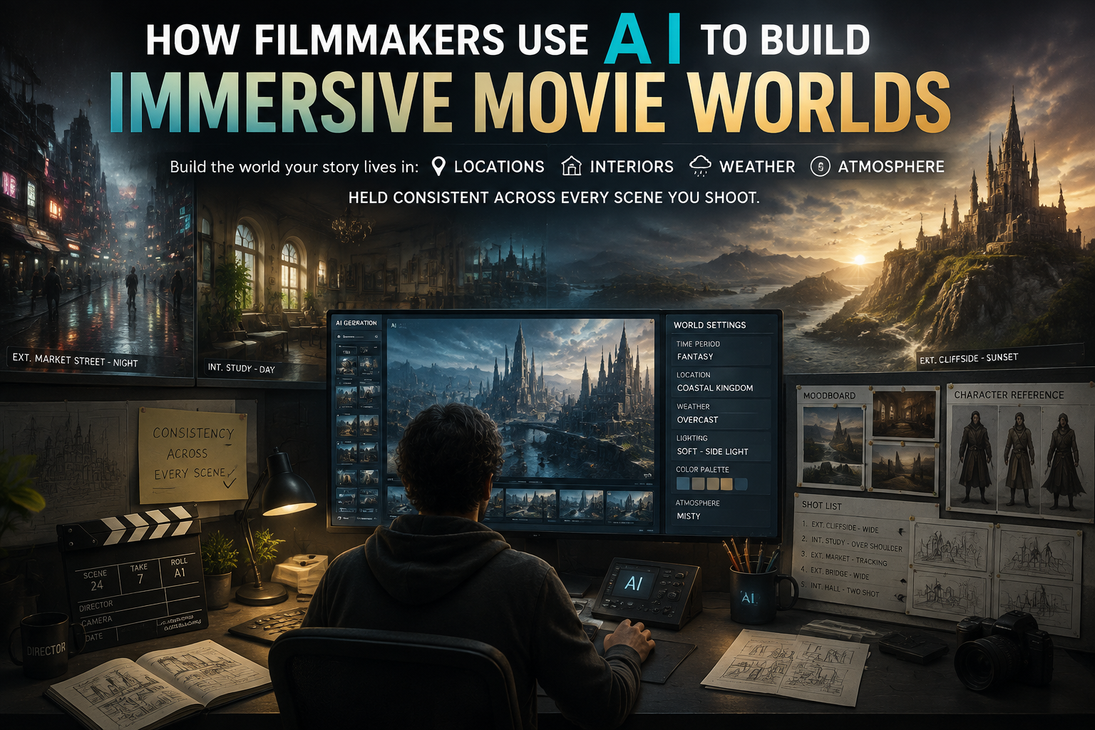 How Filmmakers Use AI to Build Immersive Movie Worlds