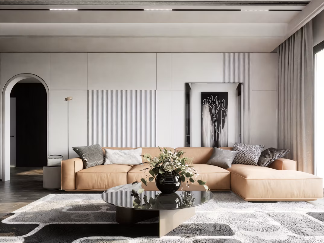 What On-Screen Living Rooms Get Right About Layout and Comfort