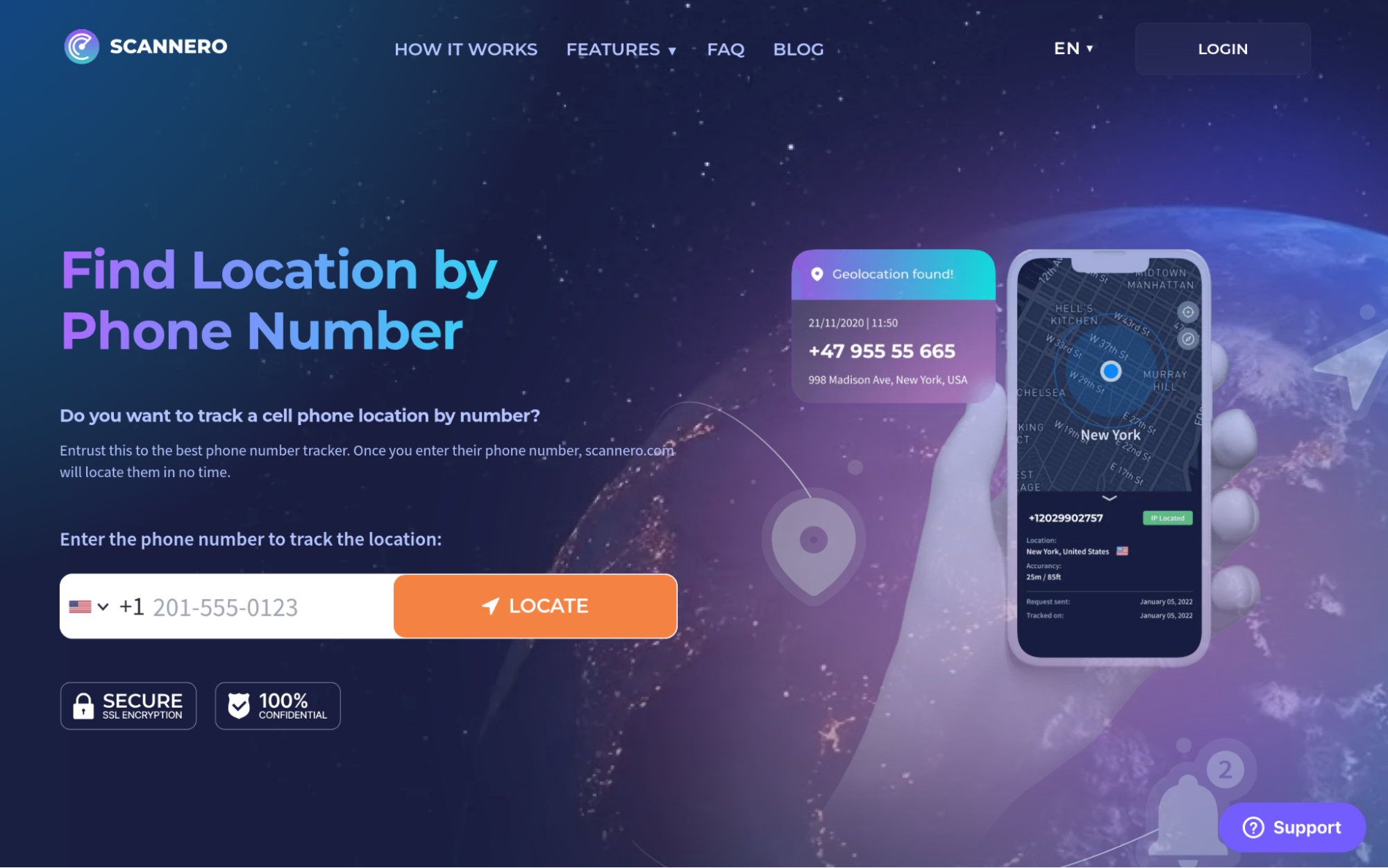 Scannero - Best for Phone Tracking and Device Location Services
