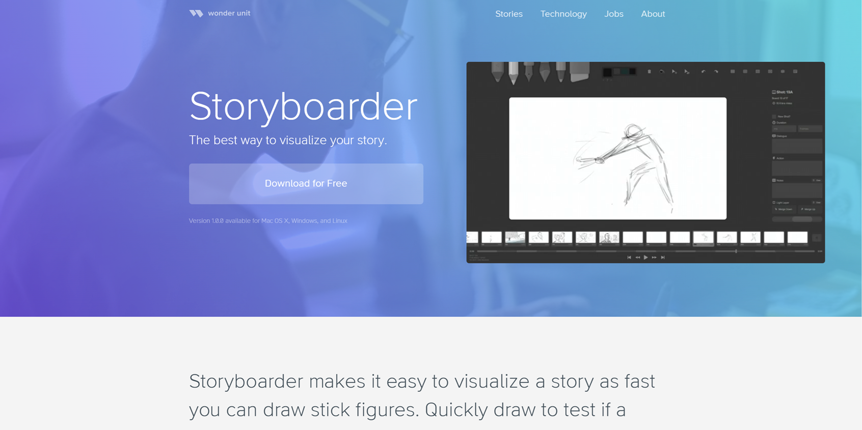 Storyboarder by Wonder Unit