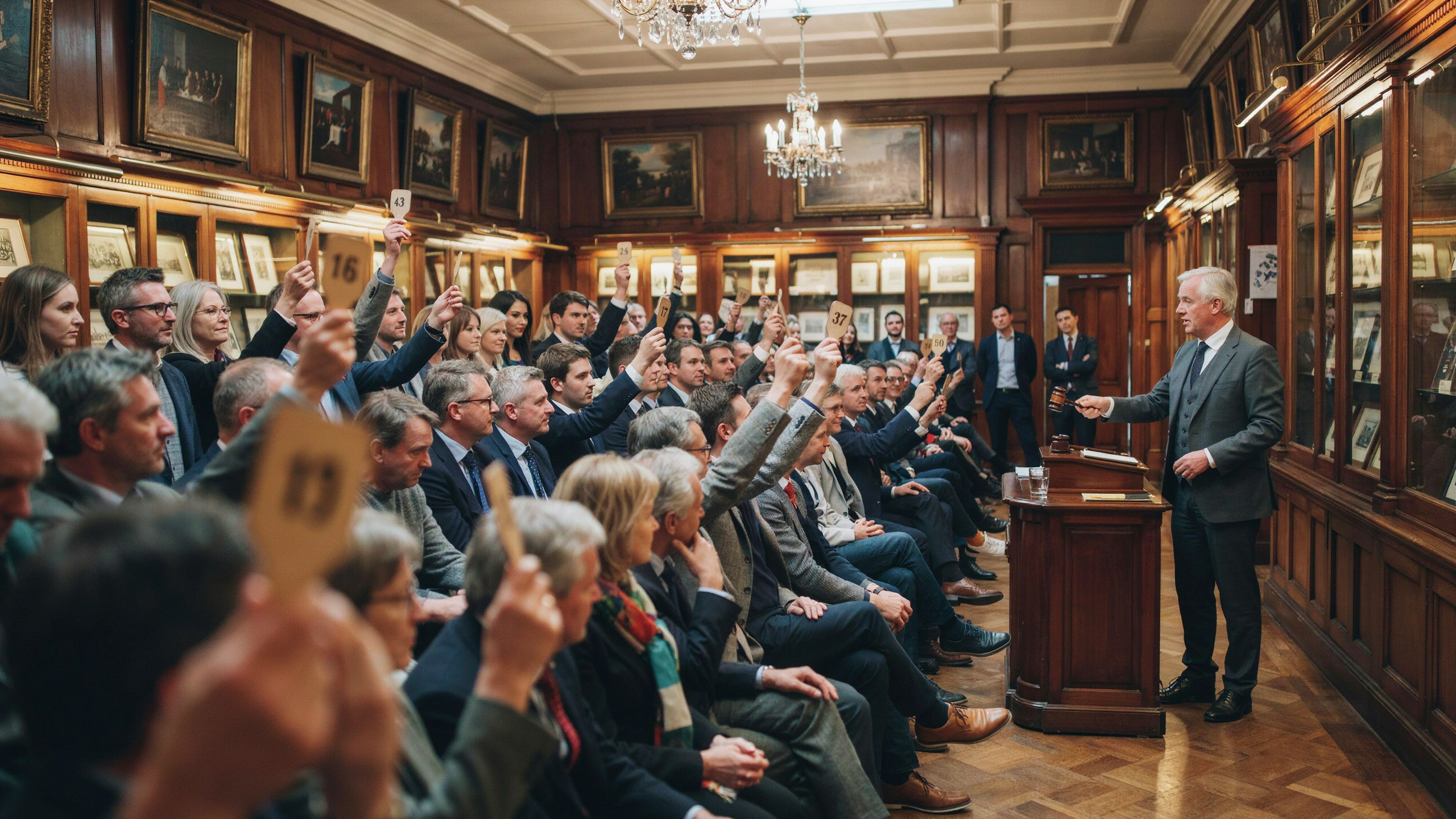 Why UK Auction Rooms Are Busier Than They've Been in Years