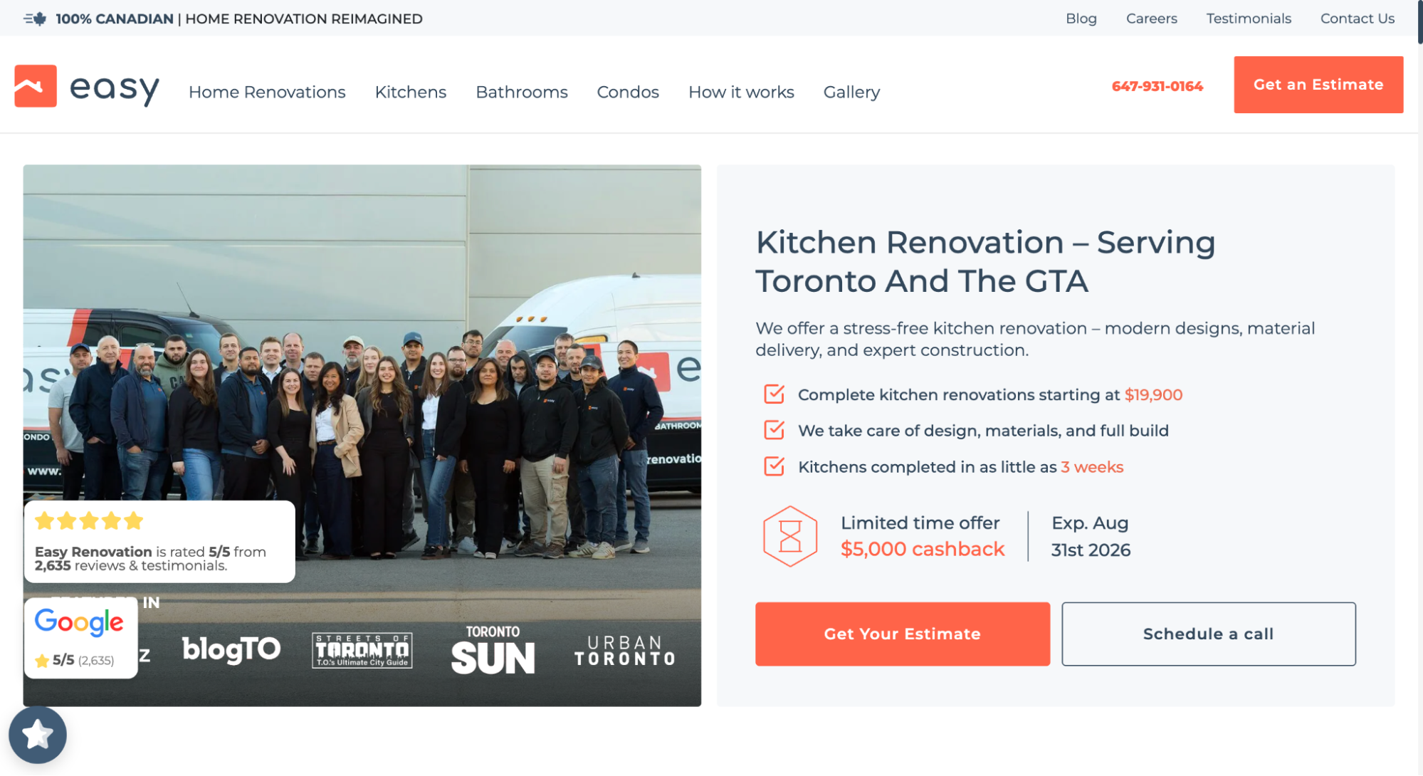The 5 Best Condo Renovation Companies in Toronto for 2026