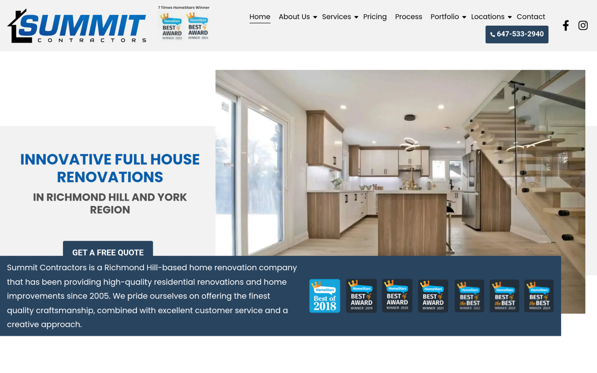 Summit Contractors - Best for Residential Renovations in Richmond Hill and York Region